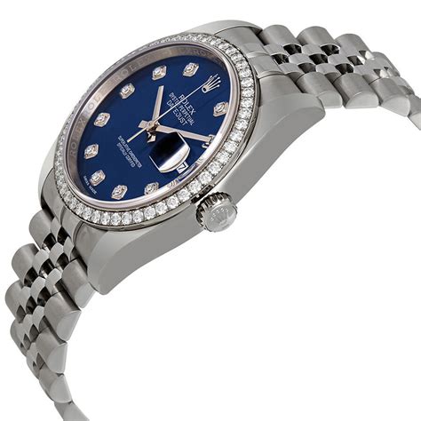 steel ice blue dial perpetual datejust womans rolex|Rolex oyster perpetual watch.